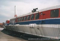 SRN4 Swift (GH-2004) being taken to the Hovercraft Museum